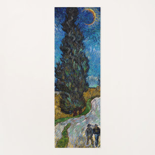Vincent van Gogh - Road met Cypress en Star Yogamat
