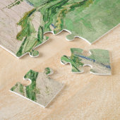 Vincent Van Gogh Rode klaprozen en madeliefjes in  Legpuzzel (Zijkant)