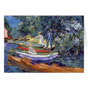 Vincent Van Gogh - Roeiboten op de oevers van de O