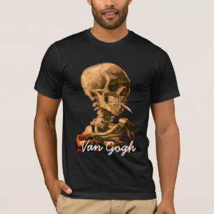 VinCent van Gogh Roking Skull T-shirt