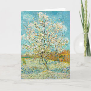 Vincent van Gogh - Roze Perenboom in Bloei Kaart
