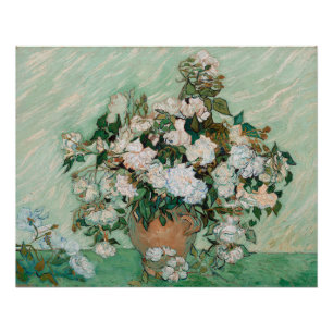Vincent van Gogh Rozen 1890 Perfect Poster