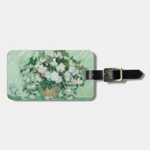Vincent van Gogh - Rozen Bagagelabel