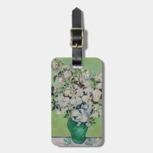Vincent van Gogh - Rozen Bagagelabel