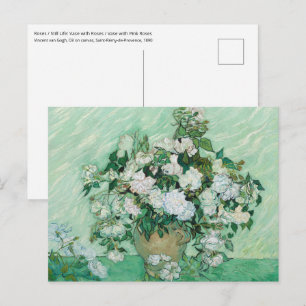Vincent van Gogh - Rozen Briefkaart