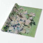 Vincent van Gogh - Rozen Cadeaupapier (Uitgerold)