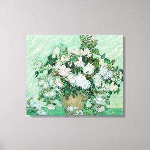 Vincent van Gogh - Rozen Canvas Afdruk