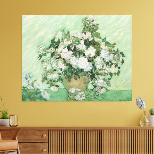 Vincent van Gogh - Rozen  Canvas Afdruk