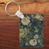 Vincent van Gogh - Rozen en kever Sleutelhanger (Voorkant)