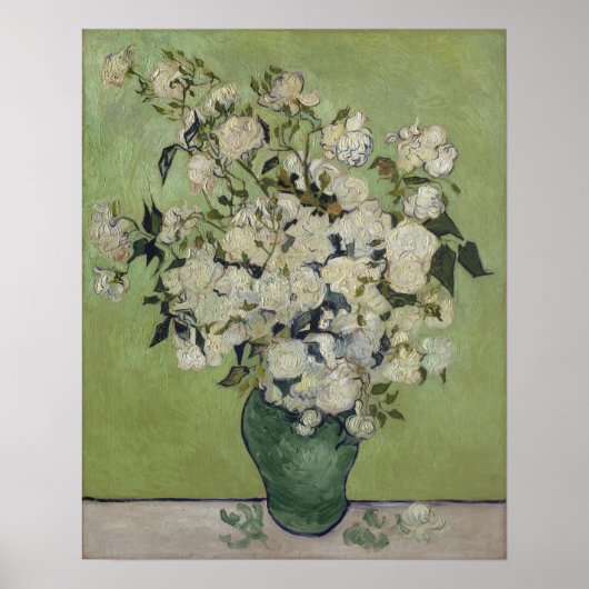 Vincent van Gogh Rozen  Floral GalleryHD Poster (Voorkant)