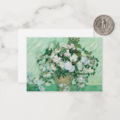 Vincent van Gogh - Rozen Notitiekaartje (Voorkant / Achterkant in situ)