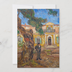 Vincent Van Gogh - Saint-Paul Asylum in Saint-Remy Kaart