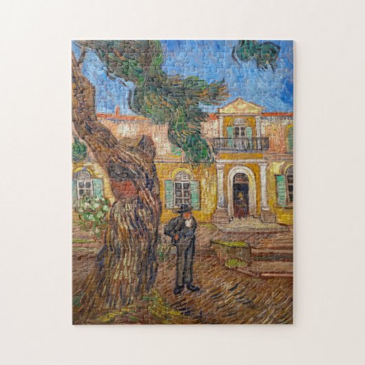Vincent Van Gogh - Saint-Paul Asylum in Saint-Remy Legpuzzel (Verticaal)