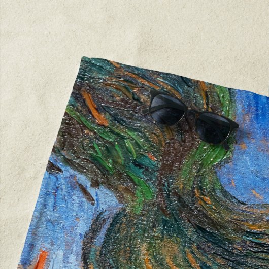 Vincent Van Gogh - Saint-Paul Asylum in Saint-Remy Strandlaken (In situ)