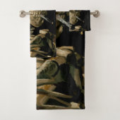 Vincent van Gogh - Schedel met brandende sigaret Bad Handdoek (Insitu)