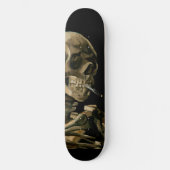Vincent van Gogh - Schedel met brandende sigaret Skateboard (Voorkant)