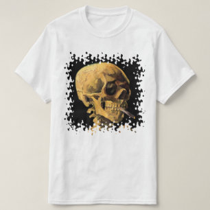 Vincent Van Gogh - Schedel met brandende sigaret T-shirt