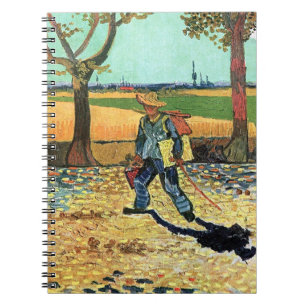 Vincent Van Gogh - Schilder op weg naar zijn werk Notitieboek