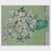  Vincent Van Gogh schilderende Rozen Cadeaupapier (Vlak)