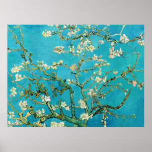 Vincent Van Gogh schilderij Amandelbloesem Poster