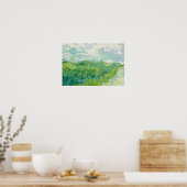 Vincent Van Gogh schilderij Groen korenveld Poster (Keuken)
