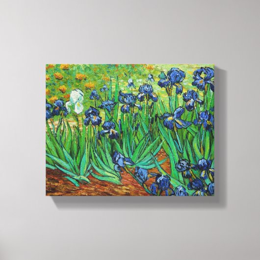 Vincent Van Gogh schildert Canvas Print (Voorkant)