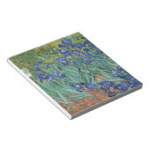Vincent Van Gogh schildert het kunstwerk van de bl Notitieblok (Schuin)