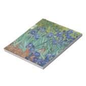 Vincent Van Gogh schildert het kunstwerk van de bl Notitieblok (Gedraaid)