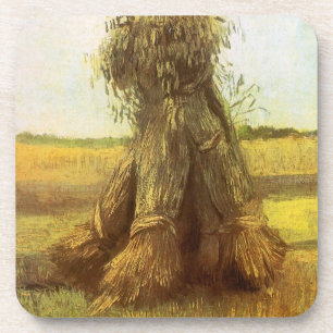 Vincent van Gogh - Schoven Tarwe Bier Onderzetter