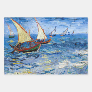 Vincent van Gogh - Seascape in Saintes-Maries Inpakpapier Vel
