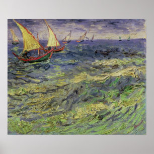 Vincent van Gogh   Seascape in Saintes-Maries Poster