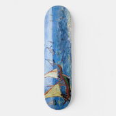 Vincent van Gogh - Seascape in Saintes-Maries Skateboard (Voorkant)