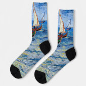 Vincent van Gogh - Seascape in Saintes-Maries Sokken (Links)