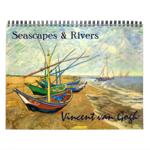 Vincent van Gogh Seascapes en Rivers Calendar Kalender