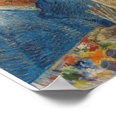 Vincent Van Gogh - Self Portrait as a Painter Poster (Hoek)