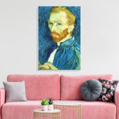 Vincent van Gogh Self-Portrait Canvas Print (Insitu (Woonkamer))