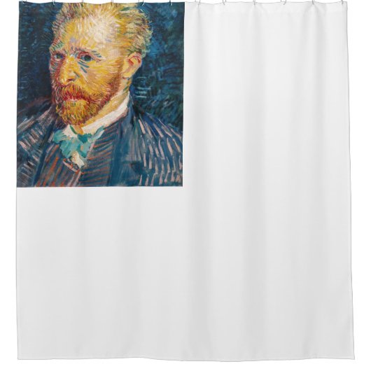 Vincent Van Gogh - Self-Portrait Douchegordijn (Voorkant)