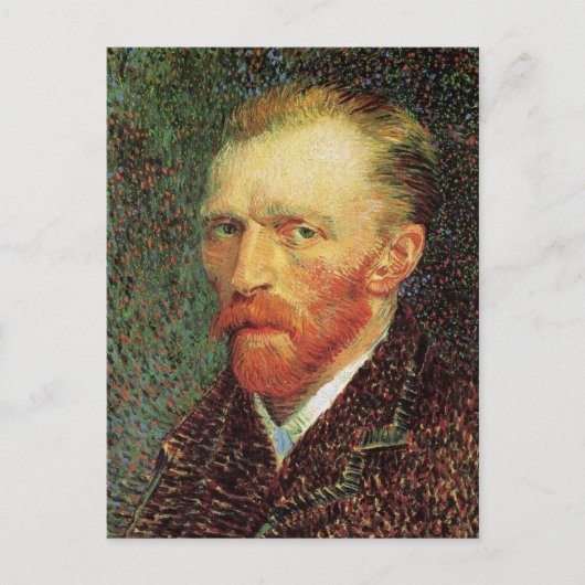 Vincent van Gogh Self Portrait, Fine Art Briefkaart (Voorkant)