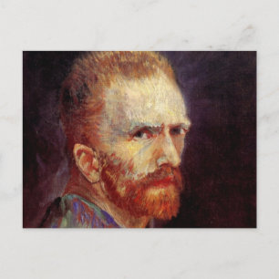 Vincent van Gogh Self Portrait,  Fine Art Briefkaart