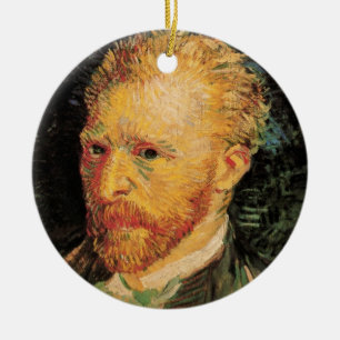 Vincent van Gogh Self Portrait,  Fine Art Keramisch Ornament