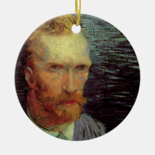 Vincent van Gogh Self Portrait,  Fine Art Keramisch Ornament
