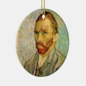 Vincent van Gogh Self Portrait,  Fine Art Keramisch Ornament (Rechts)