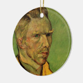 Vincent van Gogh Self Portrait, Fine Art Keramisch Ornament (Links)