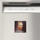 Vincent van Gogh Self Portrait,  Fine Art Magneet (Insitu (Vaatwasser))