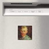 Vincent van Gogh Self Portrait,  Fine Art Magneet (Insitu (Vaatwasser))