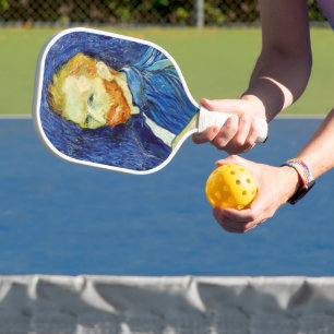 Vincent van Gogh Self Portrait,  Fine Art Pickleball Paddle