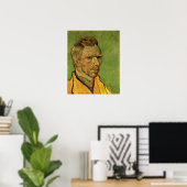 Vincent van Gogh Self Portrait,  Fine Art Poster (Thuiskantoor)