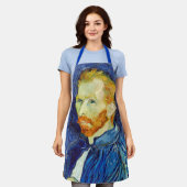 Vincent van Gogh Self Portrait,  Fine Art Schort (Gedragen)