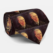 Vincent van Gogh Self Portrait,  Fine Art Stropdas (Opgerold)