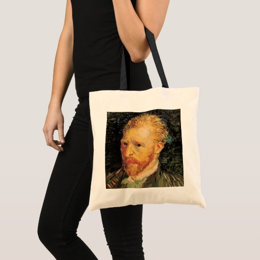 Vincent van Gogh Self Portrait, Fine Art Tote Bag (Voorkant (product))